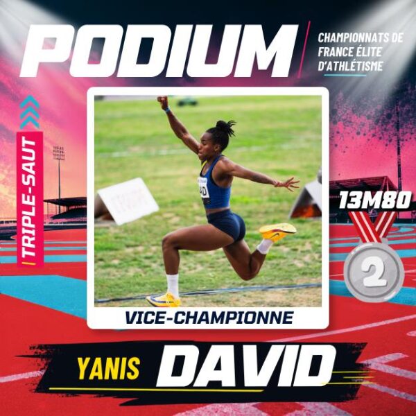 Yanis David argent triple
